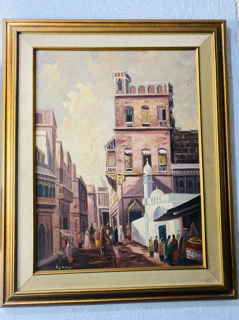 London Bridge painting & frames cheap price oil painting 12