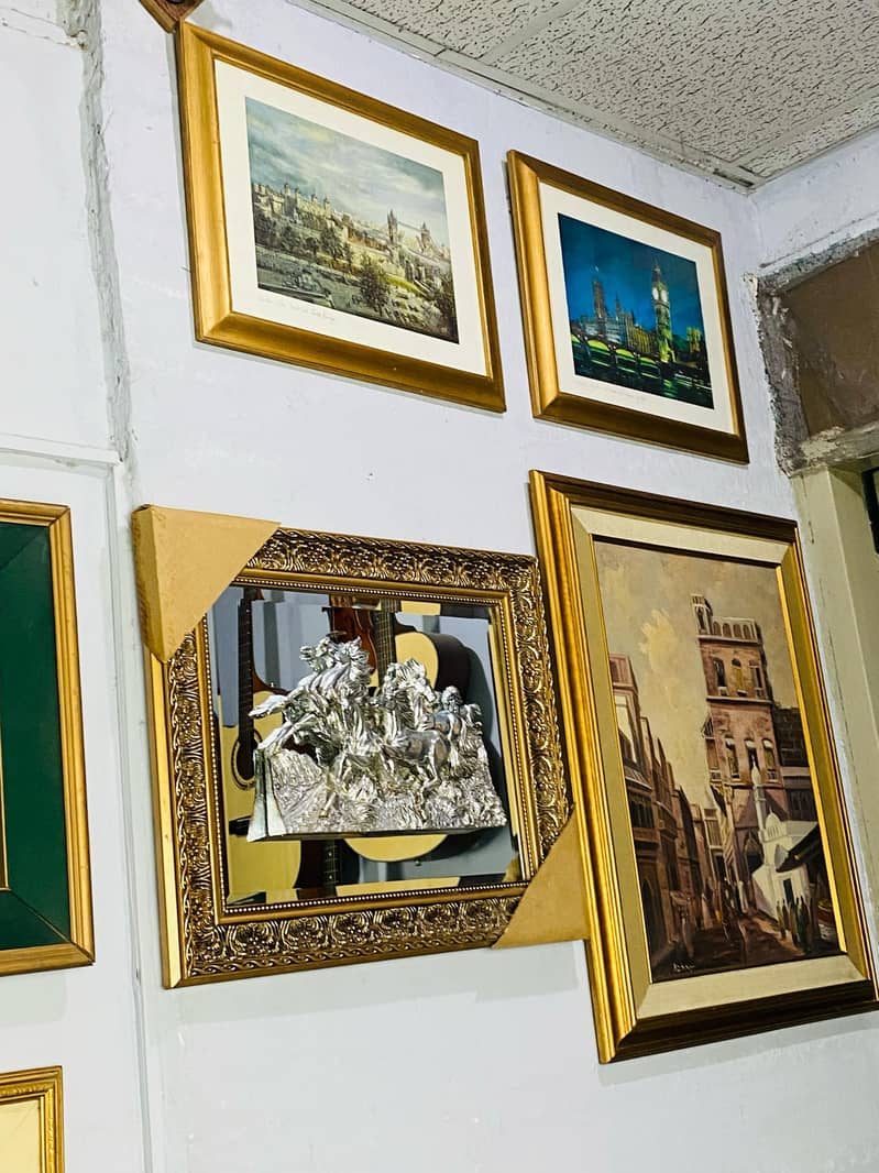 London Bridge painting & frames cheap price oil painting 16