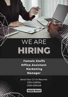 Hiring Female Staff