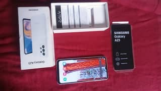 Samsung A23 6gb 128gb complete box 03325594818whtsp