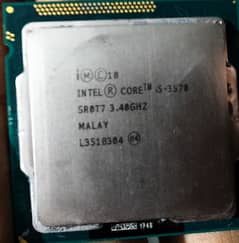 Intel Core i5 3rd Generation Computer Processor.