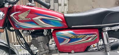 Honda CG 125 2022 Model with Very Good condition.