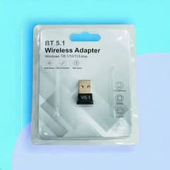 BT 5.1 Wireless Bluetooth Adapter USB Dongle Desktop Laptop PC Multi