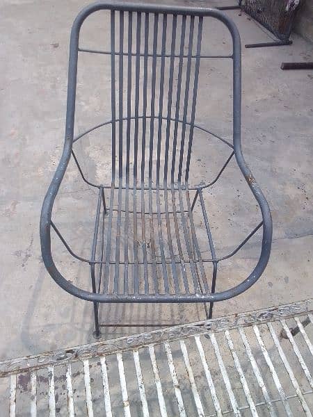 Metal Table Chair for Lawn Garden roof 0