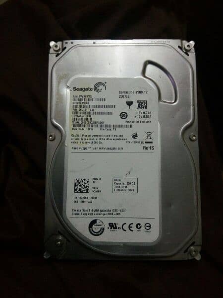 Seagate 250 GB hdd just like new 0