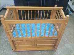 multi function pure wooden cart