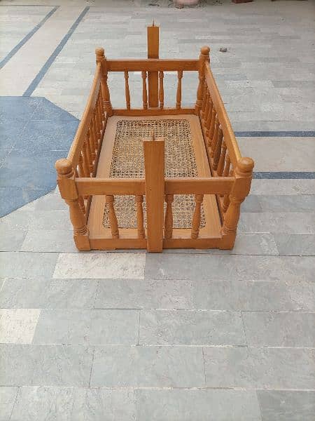 multi function pure wooden cart 6