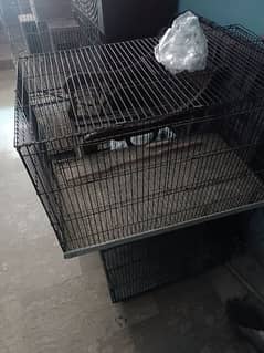 folding cage 2.5 by 1.5 size