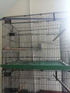 Cage, Breeding Box, Pots, Lovebirds