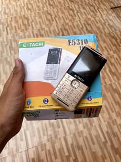 E-tachi E5310 mobile | Dual sim | keypad mobile | 2.4 inch display