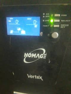 Homage Vertex 1214 with a single battery.