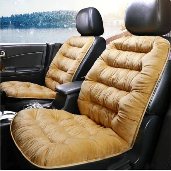 car plush seat cover 4