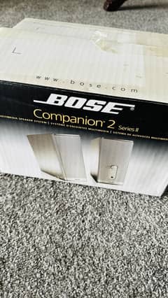 Bose Companion 2 Speakers