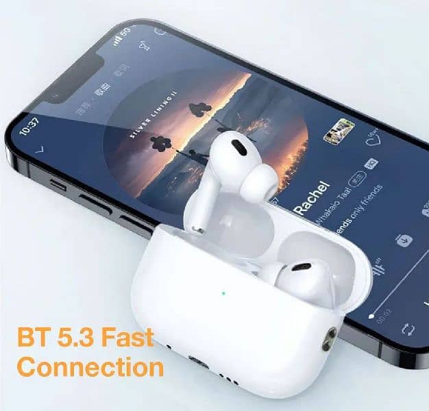 Earpods pro, touch feature and amazing battery timing 3