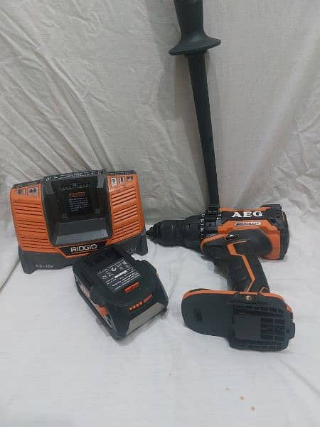 AEG BSB18BL impact hammer drill driver 140Nm 3