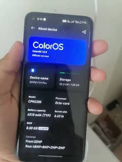 oppo f19pro 8/128