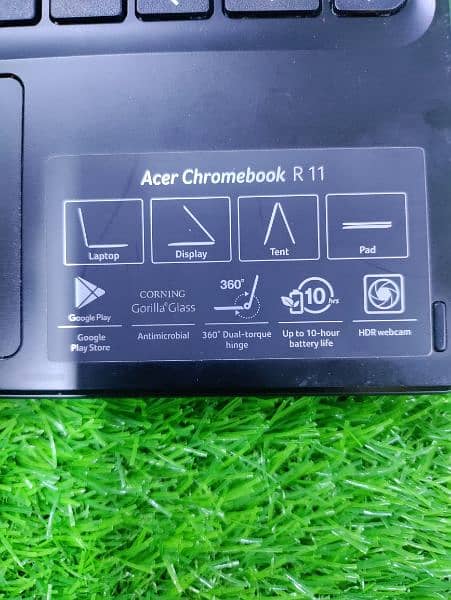 Acer Chromebook R11 4GB Ram 16GB Storage Play Store Built-in & Charger 5