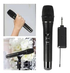 UHF K-125 Wireless Chargeable Microphone Handheld or Mic