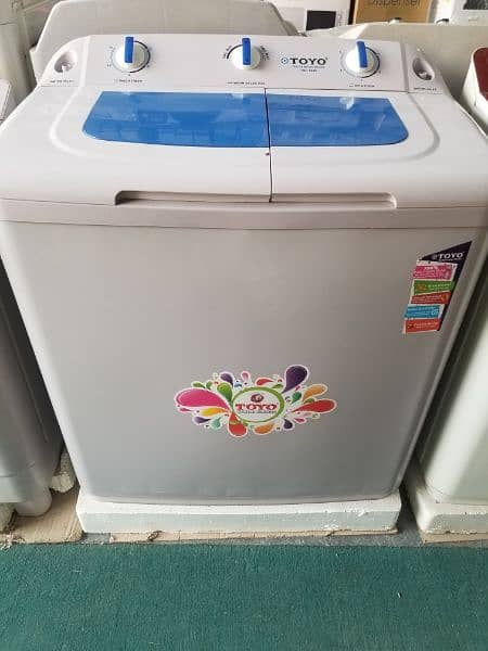 Toyo Double Washing machine and Dryer 5