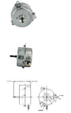 Exhaust fan motor