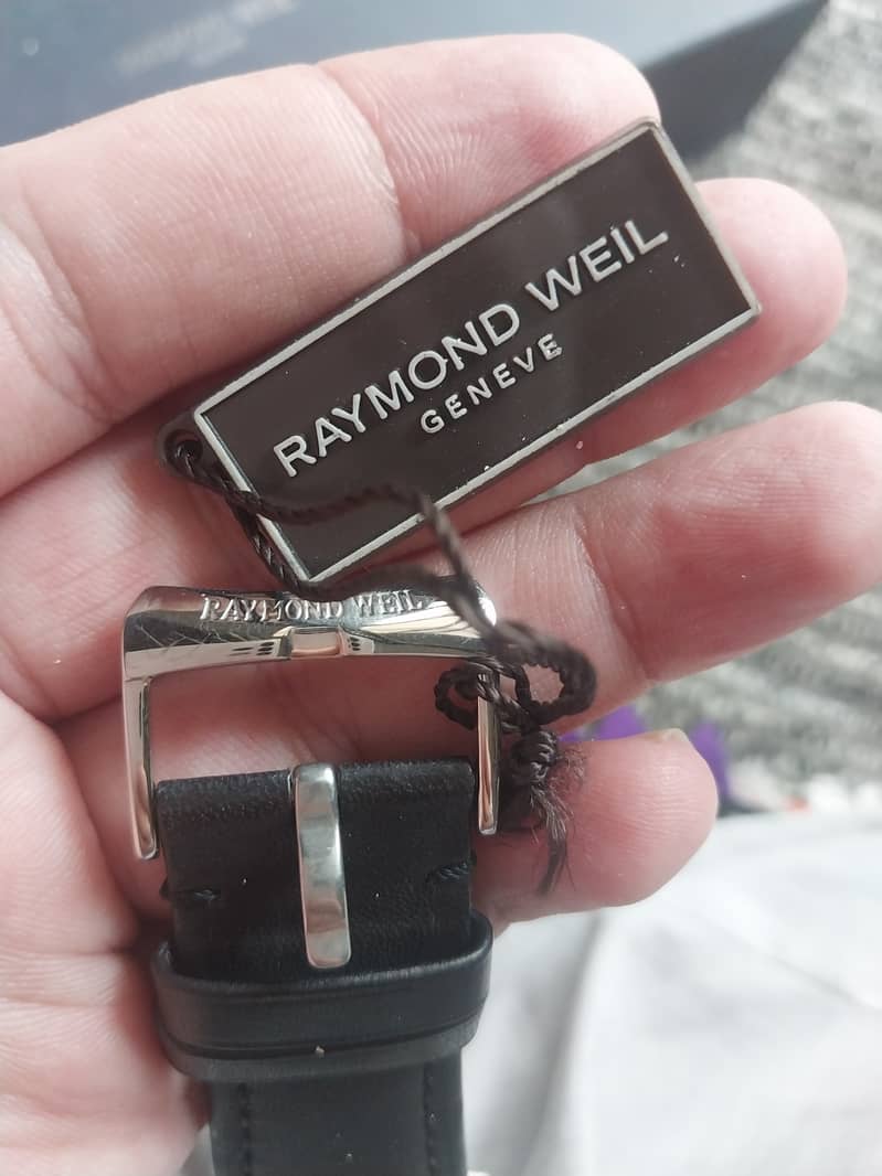 Raymond weil chronograph like new orijnal swiss made 1