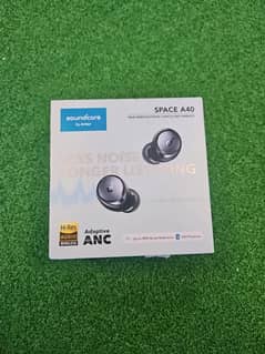 Soundcore space a40 earbuds, 50 hours of playing (Brand New)