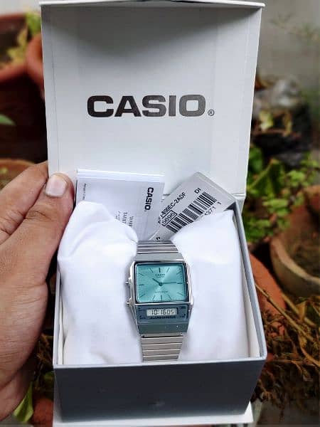 Casio Vintage New Series AQ-800ec-2a 0