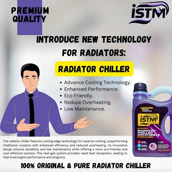 Radiator Chiller (Coolant) 100% original and pure 0