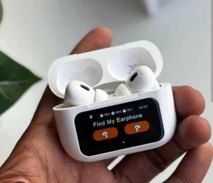 airpods new LED screen 2