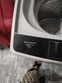 haier fully automatic washing machine