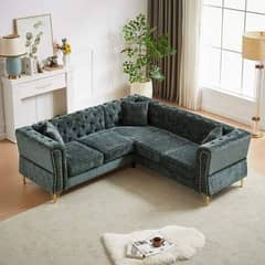 L shape sofa | 5n6n7 seater sofa | home sofa repairing