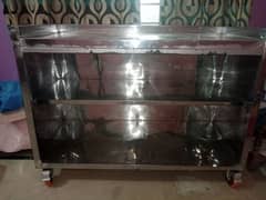 working table for restaurant (stainless steel