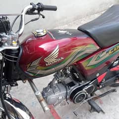 Honda 70 CD model 2024 total genuine urgent for sale