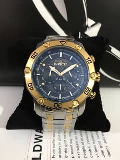 INVICTA-TWO TONE-NEW ORIGINAL WATCH-RADO-OMEGA-ROLEX-TISSOT-CITIZEN