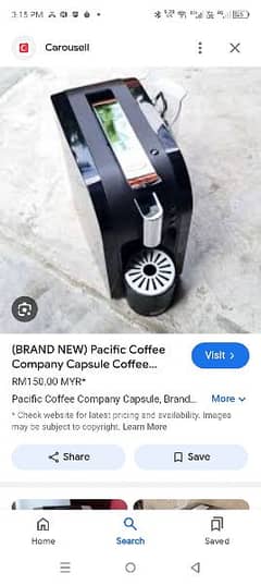 coffee machine
