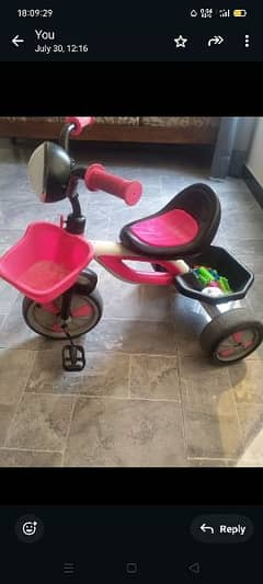 tricycle for sale condition 10/10