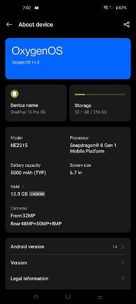 One plus 10 Pro (5G) 8