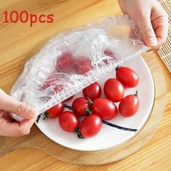 100 Pcs Food Polythene Covers