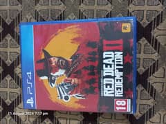 Red Dead Redemption 2 PS4 DvD/CD original for Playstation 4.