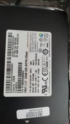 SSD Samsung Original 128 GB