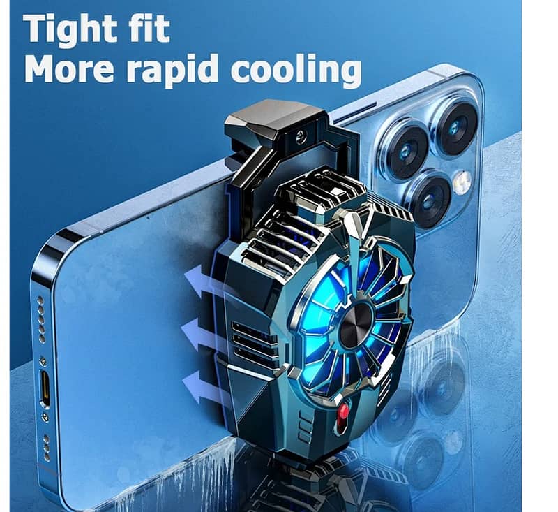 Phone Semiconductor Cooling Fan Radiator PUBG Gaming Cooler Heatsink 1