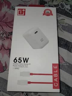 OnePlus Genuine/Original 65W Charger With Type C To C Cable