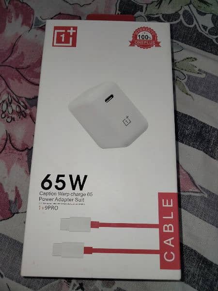 OnePlus Genuine/Original 65W Charger With Type C To C Cable 0