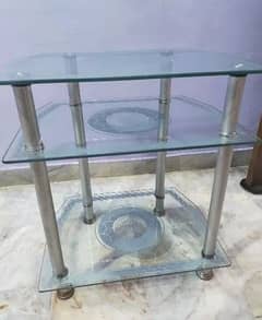 glass table