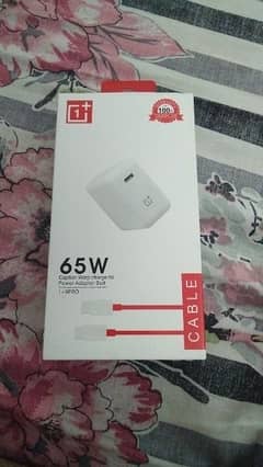 OnePlus Genuine Original 65W Charger With Cable 0