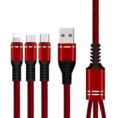 New 3 in 1 charging cable