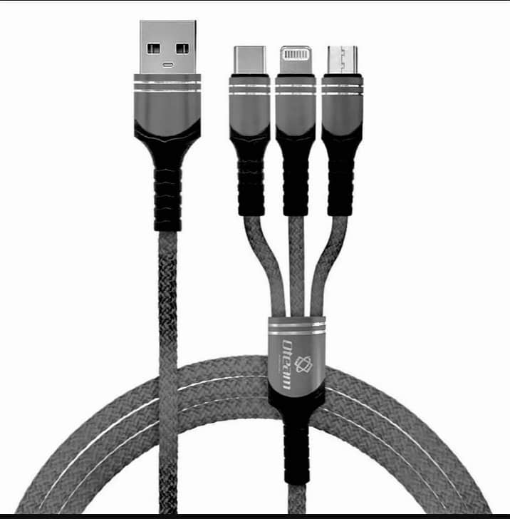 New 3 in 1 charging cable 1