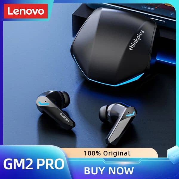 lenovo gm 2 pro Best wireless Bluetooth Earbuds With Zero delay 1