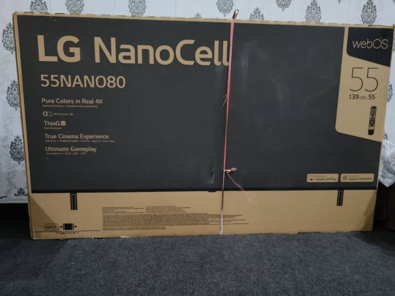 LG 55" Nano Cell smart 4k led tv 11