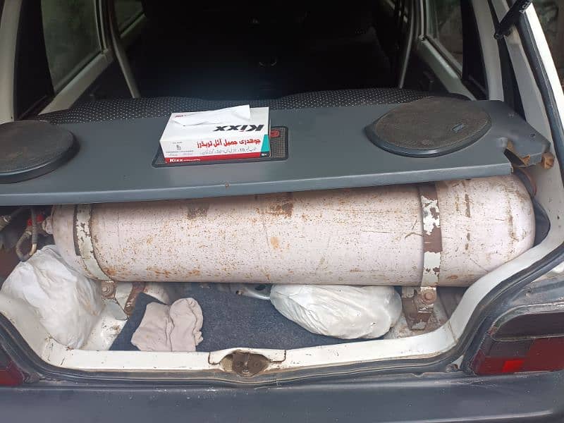 CNG kit of Suzuki Mehran and big cylinder complete. 0